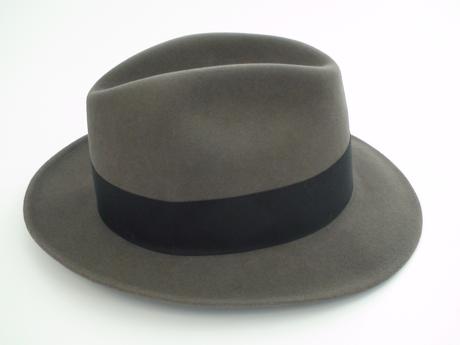 Stetson Royal De Luxe Bogart Caribou Gray Fedora Hat